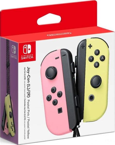 Joy-Con (L/R) – Pastel Pink/Pastel Yellow | Deku Deals