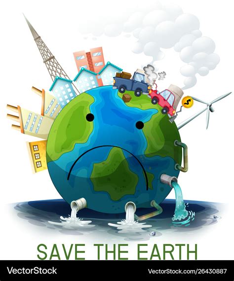 Stop Pollution Save Earth Poster - The Earth Images Revimage.Org