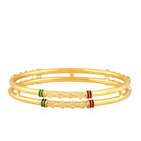 Buy Malabar Gold Bangle MGFNOBA0028 for Women Online | Malabar Gold ...