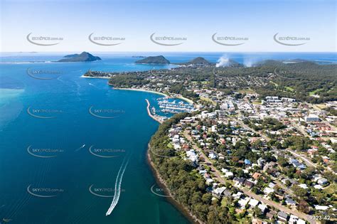 Aerial Photo Nelson Bay NSW Aerial Photography