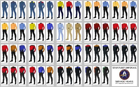 Uniforms by jbobroony on deviantART | Star trek uniforms, Star trek ...