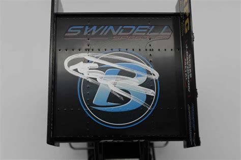 Christopher Bell Autographed 2022 Circle B Diecast / Swindell Speedlabs ...