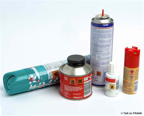 Glues, gases and aerosols | Effects and Risks | FRANK