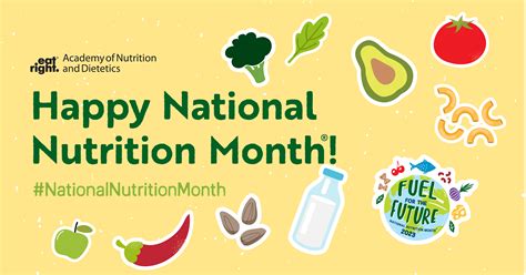 National Nutrition Month - Fuel for the Future! - Thread