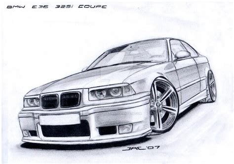 BMW E36 325i COUPE by krzysiek-jac on DeviantArt | Bmw art, Bmw e36 ...