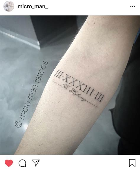 Roman Numerals Tattoo Font - Tattoo Mastery Academy