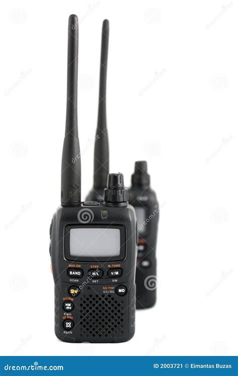 Two Way Radio Communication Devices Stock Image - Image: 2003721