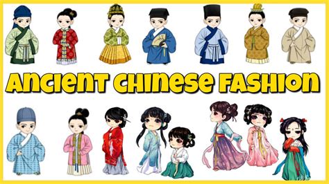 Chinese Fashion Through the Dynasties - YouTube