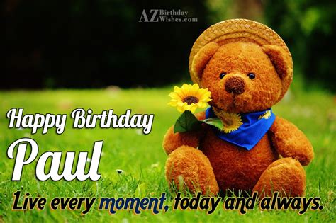 Happy Birthday Paul