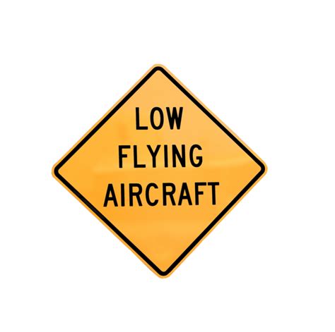 1366x768 wallpaper | Low Flying Aircraft Sign, Signage, warning sign ...