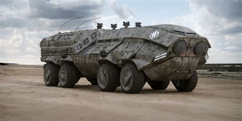 GDI "Anaconda" class APC by Rawalanche | Sci-Fi | 3D | CGSociety (With ...