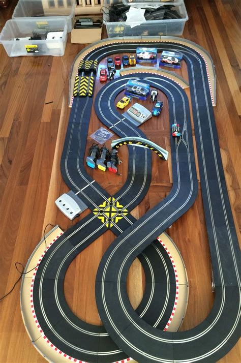 Time sensitive - Huge SL5 digital Scalextric track set Bundle Jadlam ...