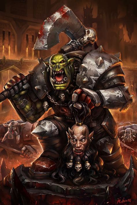 Grimgor Ironhide liberation, Ruben Perez Gonzalez | Warhammer fantasy ...