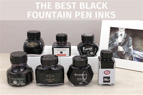 Black Fountain Pen Ink Comparison - JetPens.com