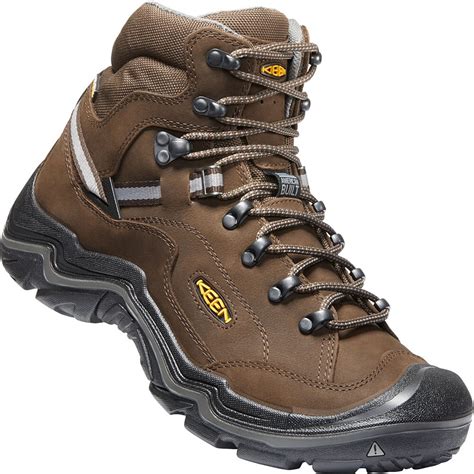 KEEN Outdoor Men's Durand II Mid WP Hiking Boots - Cascade Brown ...