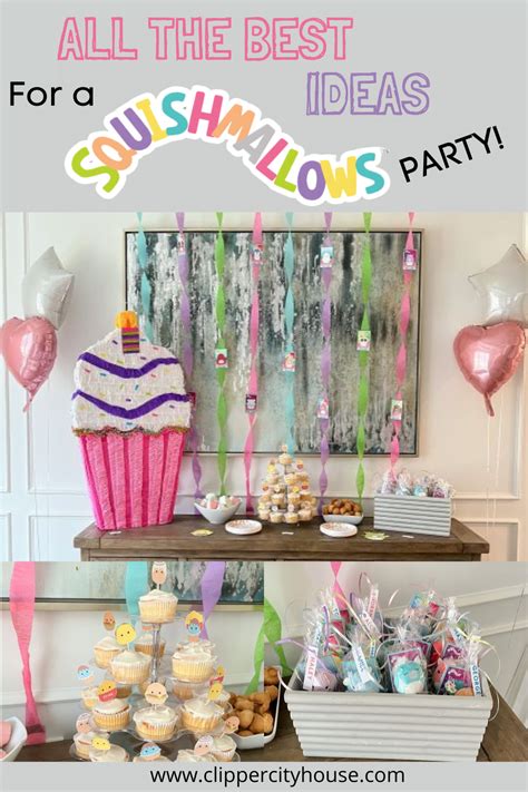 All The Best Squishmallow Birthday Party Decorations - Clipper City House