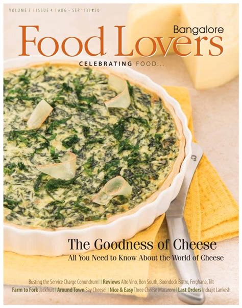 Food Lovers-August - September 2013 Magazine - Get your Digital ...