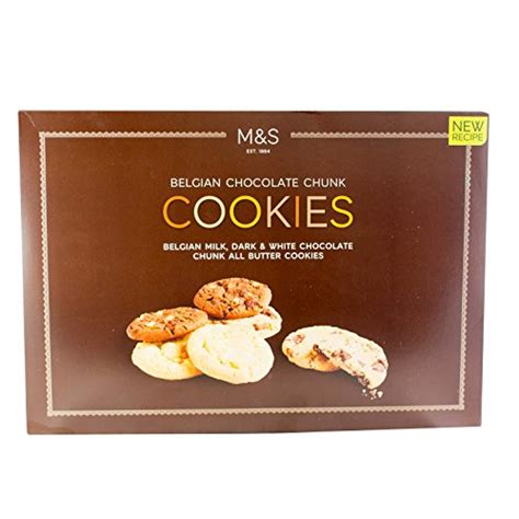 M&S / Marks & Spencer | Belgian Chocolate Chunk Cookies | Milk Dark and ...