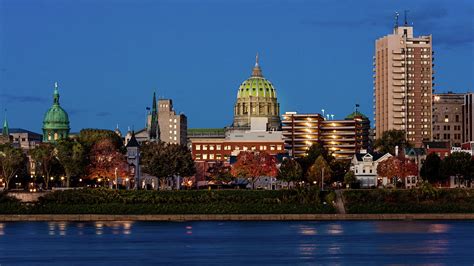 Harrisburg, Pennsylvania, City Skyline Photograph by Panoramic Images ...