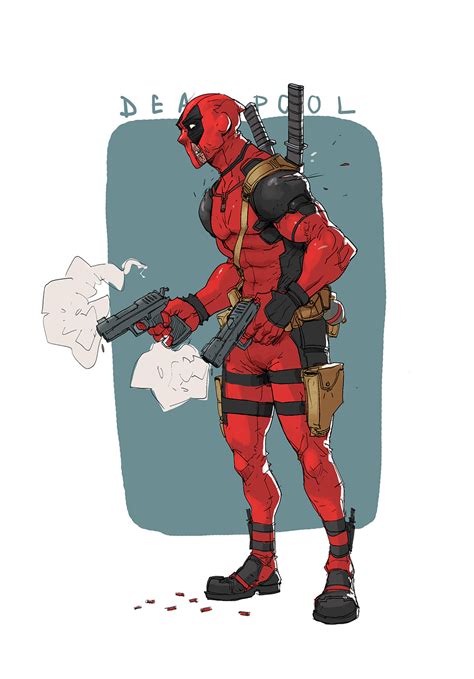 hicham-habchi-deadpool-line-art-recovered.jpg (1023×1467)