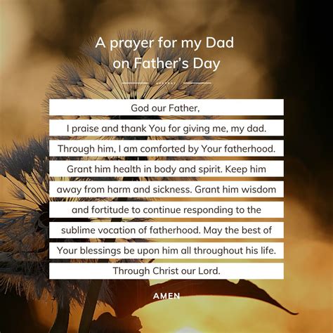 A prayer for my Dad on Father’s Day