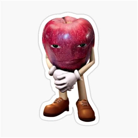 "The rizz apple" Sticker for Sale by azerbera | Redbubble