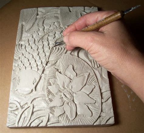 Clay slab lesson? Foreground, middle ground, background study or ...