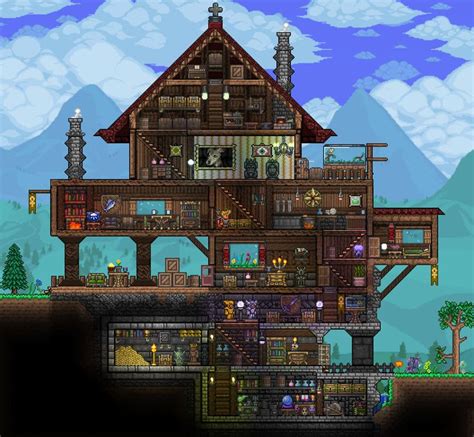 Terraria house | Terraria house design, Terraria house ideas, Terraria ...