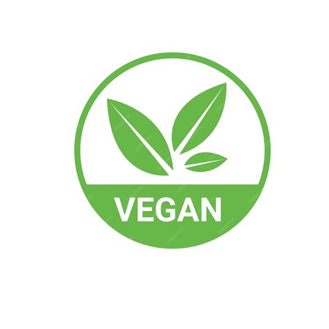 Premium Vector | Vegan logo design, Vegan badge design