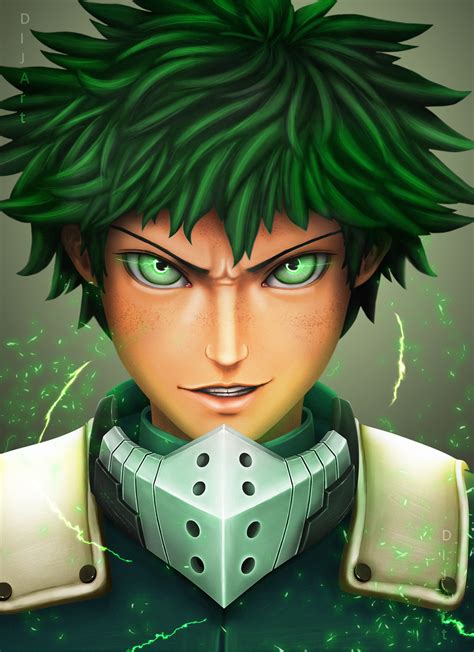 Deku (Full Cowl) by Dij-Art on DeviantArt