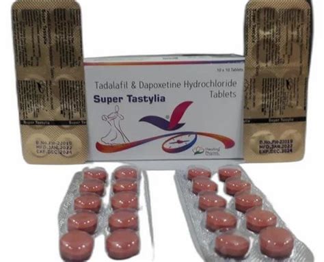 Tadalafil Dapoxetine Hydrochloride Tablets at best price in Mumbai