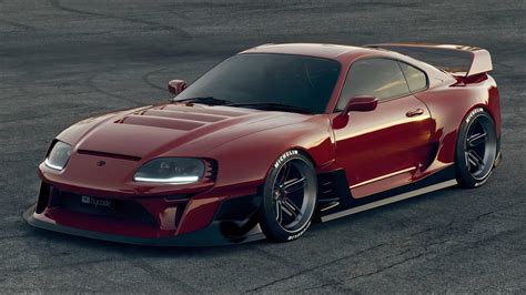 Toyota Supra MK4 Stage 1 Custom Wide Body Kit by Hycade Ver.1 Buy with ...