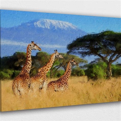 African Art Canvas - Etsy