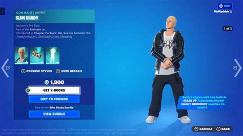 Fortnite: How to Get the Eminem Skins, Cosmetics, and Emotes – GameSkinny