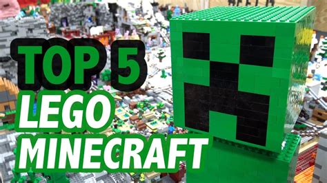 Top 5 Epic LEGO Minecraft Creations! - YouTube