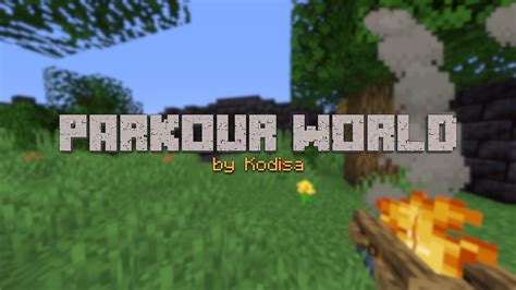 Parkour World - Jump and Runs with Highscores [1.16.5] Minecraft Map