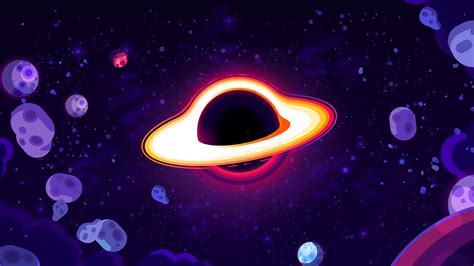 9840x9160 Resolution New Kurzgesagt Black Hole Art Minimalist 9840x9160 ...