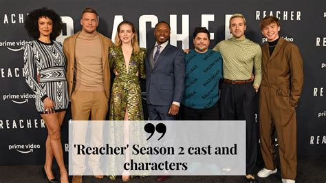 'Reacher' Season 2 cast and characters