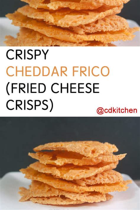 Crispy Cheddar Frico (Fried Cheese Crisps) Recipe | CDKitchen.com