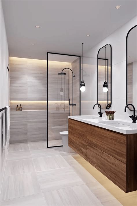 Modern Bathroom Design - House Reconstruction