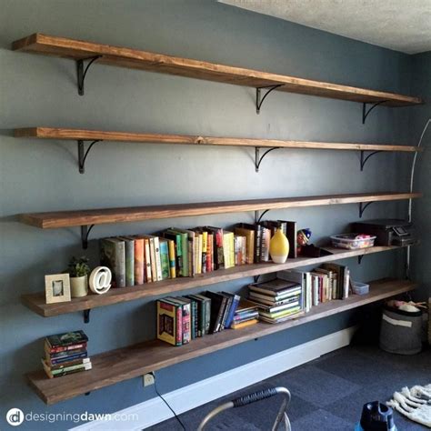 Dawn's House: DIY Library Shelving | Bookshelves diy, Bookshelf design ...