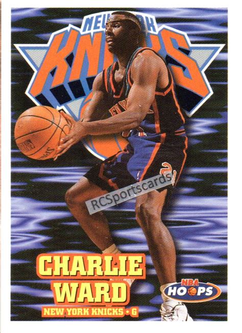 1997-98 Charlie Ward, Knicks Itm#N4548