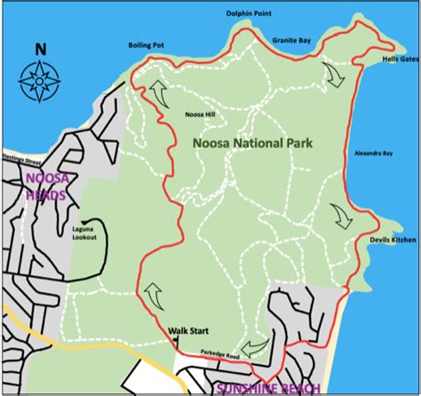 Noosa National Park Circuit | Glasshouse Bushwalkers Club inc.