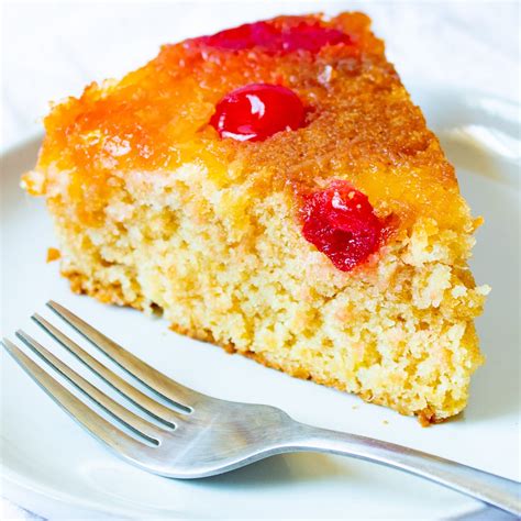 Vegan Pineapple Upside Down Cake Recipe - Chenée Today