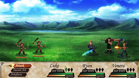 ArtStation - Battle System UI for 2D Turn-Based RPG Game, V C