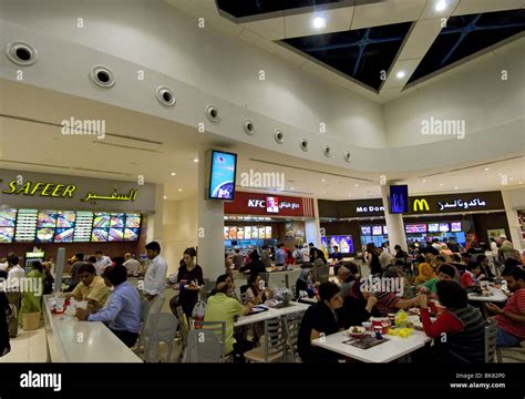 Food court Deira city Shopping center Dubai Stock Photo, Royalty Free ...