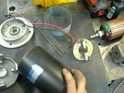 Water Damaged DC Motor Repair pt1 - YouTube