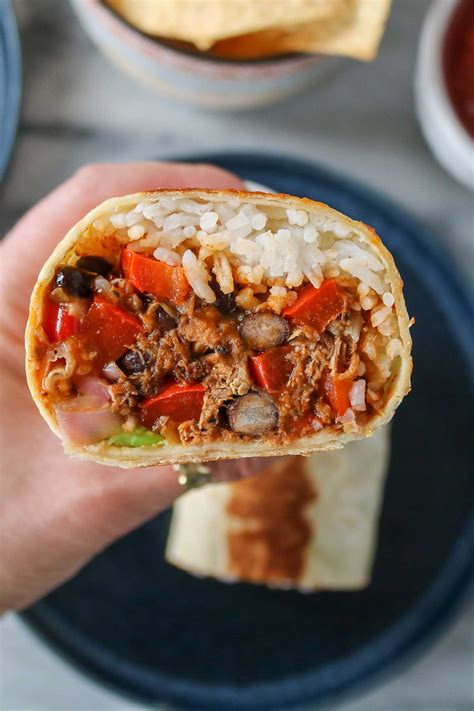 Pulled Pork Burrito | Girl Heart Food®