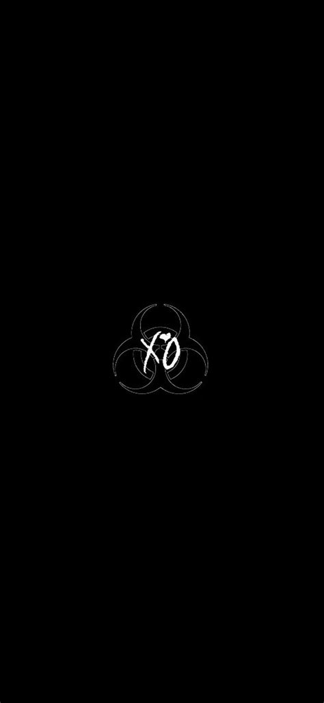 XO Nuke Logo, black, logo, minimal, the weeknd, HD phone wallpaper | Peakpx