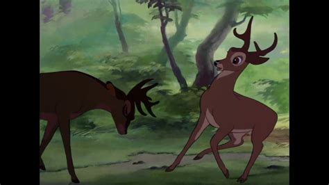 Bambi (1942) - Bambi VS Ronno - YouTube